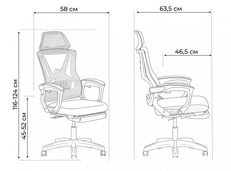 Компьютерное кресло TopChairs Vecto серый