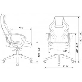 Компьютерное кресло Zombie 500