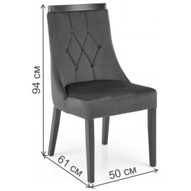 Деревянный стул Royal Monolith