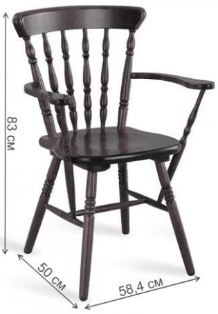 Деревянный стул Классика венге