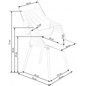 Деревянный стул K396