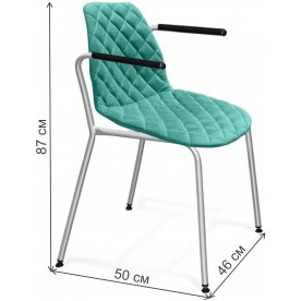 Стул на металлокаркасе SHT-ST29-С12/S98