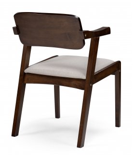 Стул-кресло Velma dirty oak / light beige