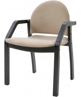 Кресло Джуно 2.0 черный / бежевый