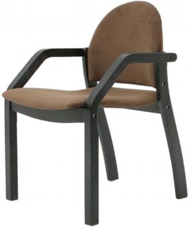 Кресло Джуно 2.0 недорого черный / коричневый