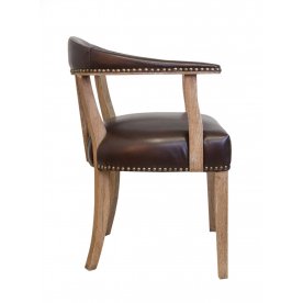 Мягкий стул с подлокотниками Tanner