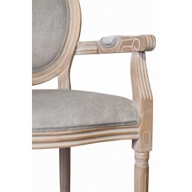 Мягкий стул с подлокотниками Volker Arm Grey