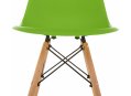 Пластиковый стул Eames PC-015 зеленый