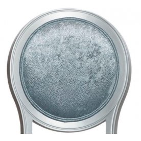 Стул AJ102-LE27 бархатный серо-голубой 