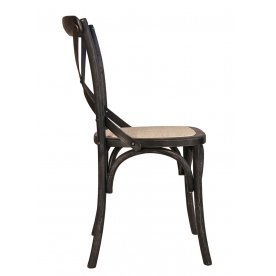 Стул Cross Back Black Brush