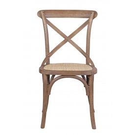 Стул Cross Back Brown