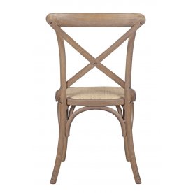 Стул Cross Back Brown