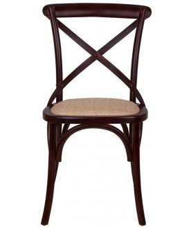 Стул Cross Back Chocolate