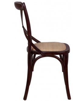 Стул Cross Back Chocolate