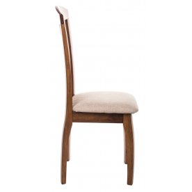 Стул JIN D-838 дуб / светлая рогожка