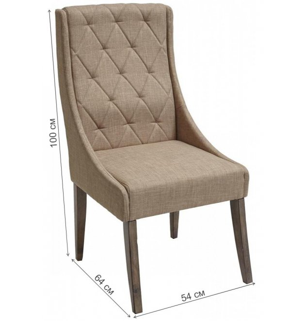 Стул LT P18481 warm grey / fabric