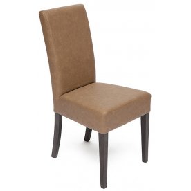 Стул с мягким сиденьем и спинкой Ditta венге / коричневый