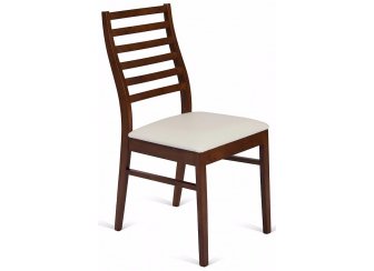 Стул Weg Colby walnut / pvc white