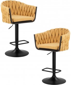 Комплект стульев Leon желтый