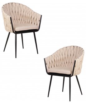 Комплект стульев Matilda бежевый