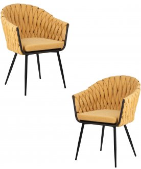 Комплект стульев Matilda желтый