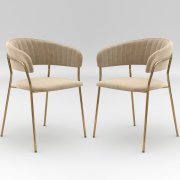 бежевый / золотой