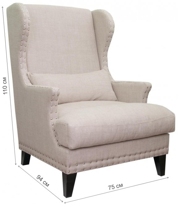 Кресло Agon KS-966-1-O beige