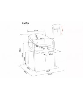 Кресло Akita t.231
