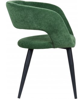 Стул-кресло Hugs зеленый / черный