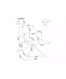 Кресло Olsen