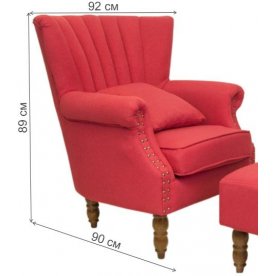 Кресло с пуфом Lab