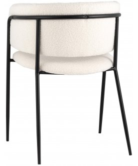 Стул дизайнерский Бомон белый