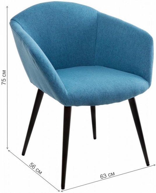 Кресло Camelia marine blue