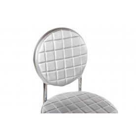 Стул 623 серебристый