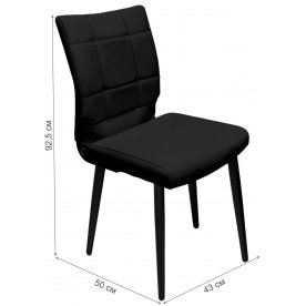 Стул на металлокаркасе Brabix Novita CF-060