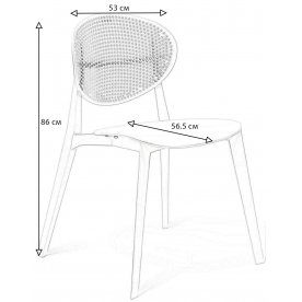 Стул на металлокаркасе Gianni