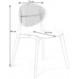 Стул на металлокаркасе Gianni