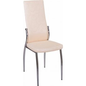 Стул Милано бежевый с узором (D2)