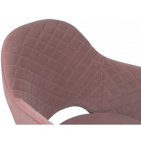 Стул на металлокаркасе Vener light purple