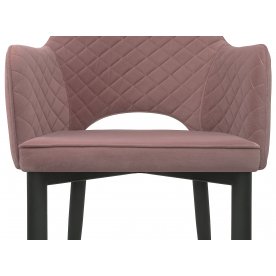 Стул на металлокаркасе Vener light purple