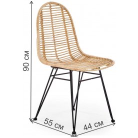 Стул на металлокаркасе Алмин