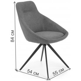 Стул на металлокаркасе K431