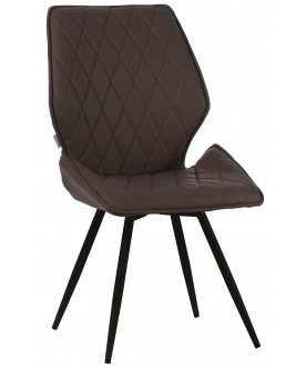 Стул на металлокаркасе Ostin DC230 темно-бежевый / черный