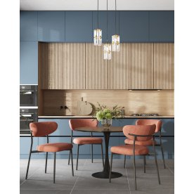 Стул на металлокаркасе Лайла