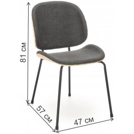 Стул на металлокаркасе K467