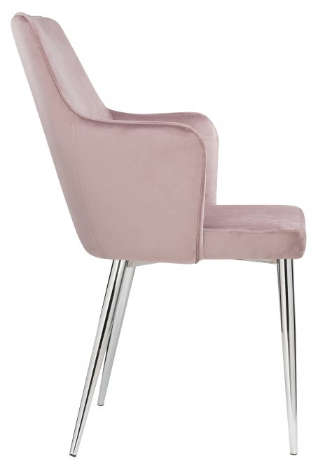 Стул на металлокаркасе Benza purple fabric