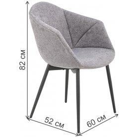 Стул на металлокаркасе K420