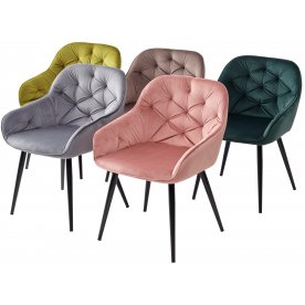 Стул на металлокаркасе Breeze bluvel-14