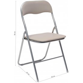 Стул на металлокаркасе Бревик