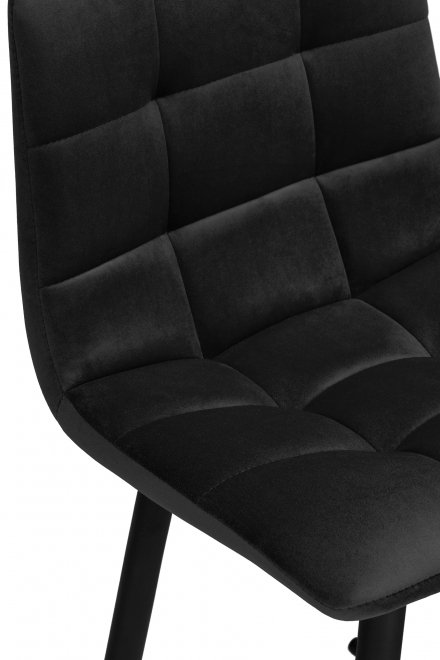 Стул на металлокаркасе Чилли черный